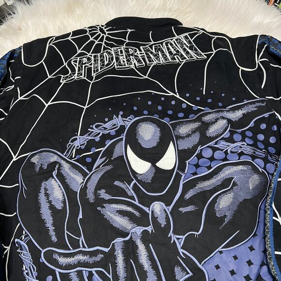JH DESIGN MARVEL SPIDERMAN SYMBIOTE JACKET SIZE 4XL 2010 BACK IN BLACK - Picture 8 of 13